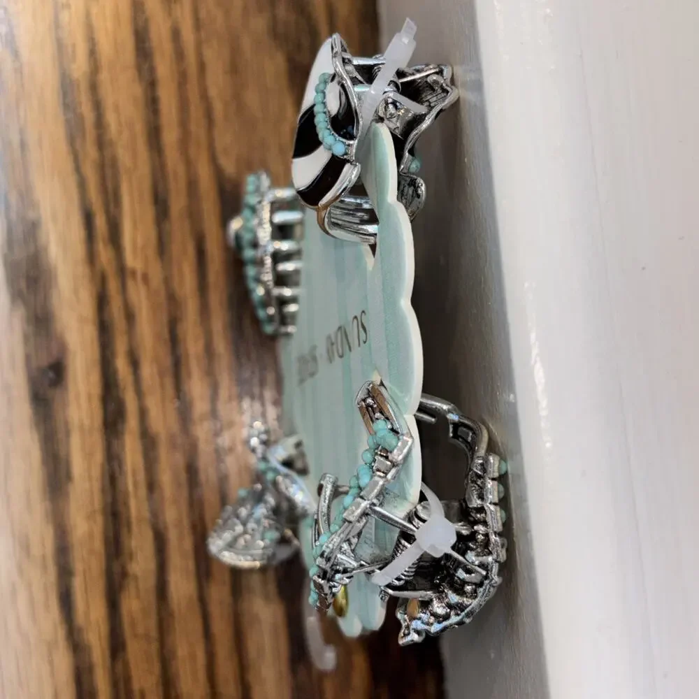 Sunday State Turquoise Western Hair Clip Claw Cowboy Howdy Lucky Hat Boot NEW